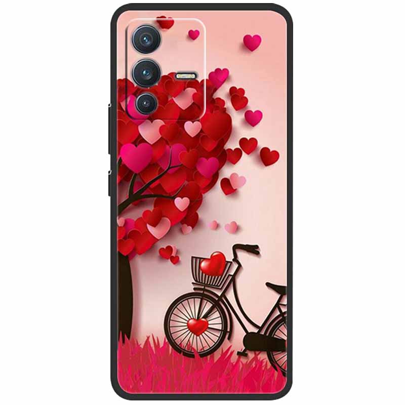 Case For Vivo V23 5G Cover V23 Pro Silicone Soft Protective Back Cases for Vivo V 23 5G Case V2130 V2132 V23Pro TPU Bumper Bag