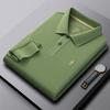 STORN New Men's Long Sleeved Polo Shirt Breathable Lightweight Shirt Luxurious Top Casual Men's Polo Shirt