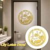Lucky Carp Design Lily Lotus Decal Lotus Flower Design Metal Decal Hanging Decal  Home Decoration