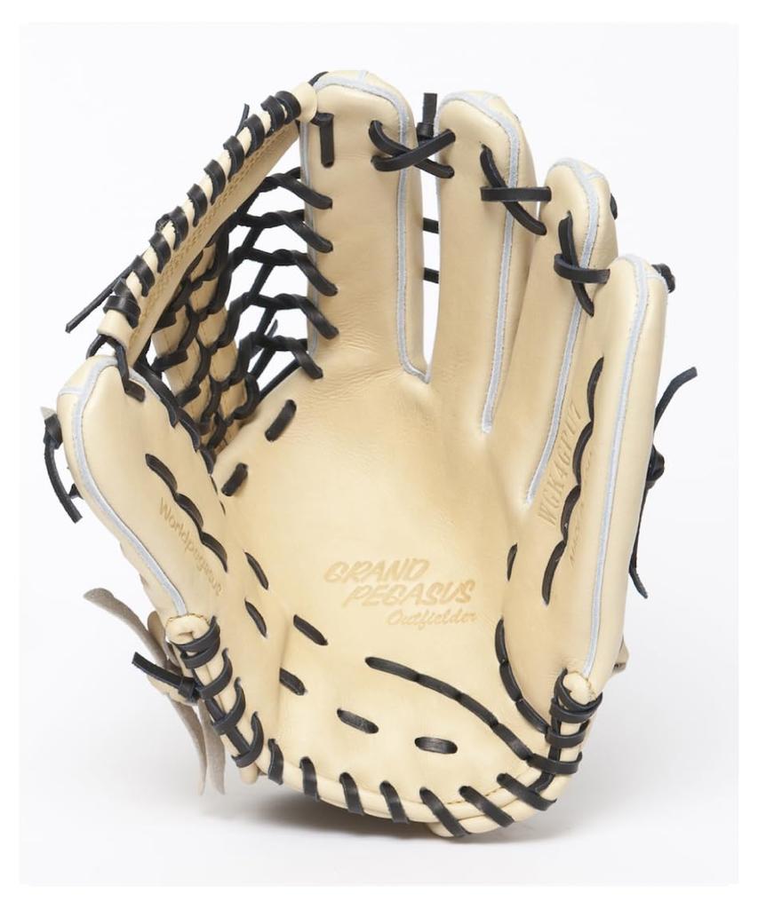 Worldpegasus GP-OUTFIELDER Hardball Baseball Glove for Outfielders (23AW (WGK4GPU7) 0790 Camel Brown/Black) Right-Handed Throw