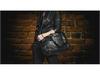 Men's Soft Leather Shoulder Messenger Bag - Large Capacity Business Casual Handbag for Travel