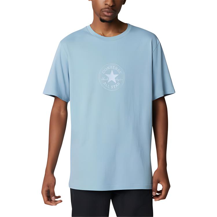 Converse T Shirt Men's Light Blue 10023285-A04