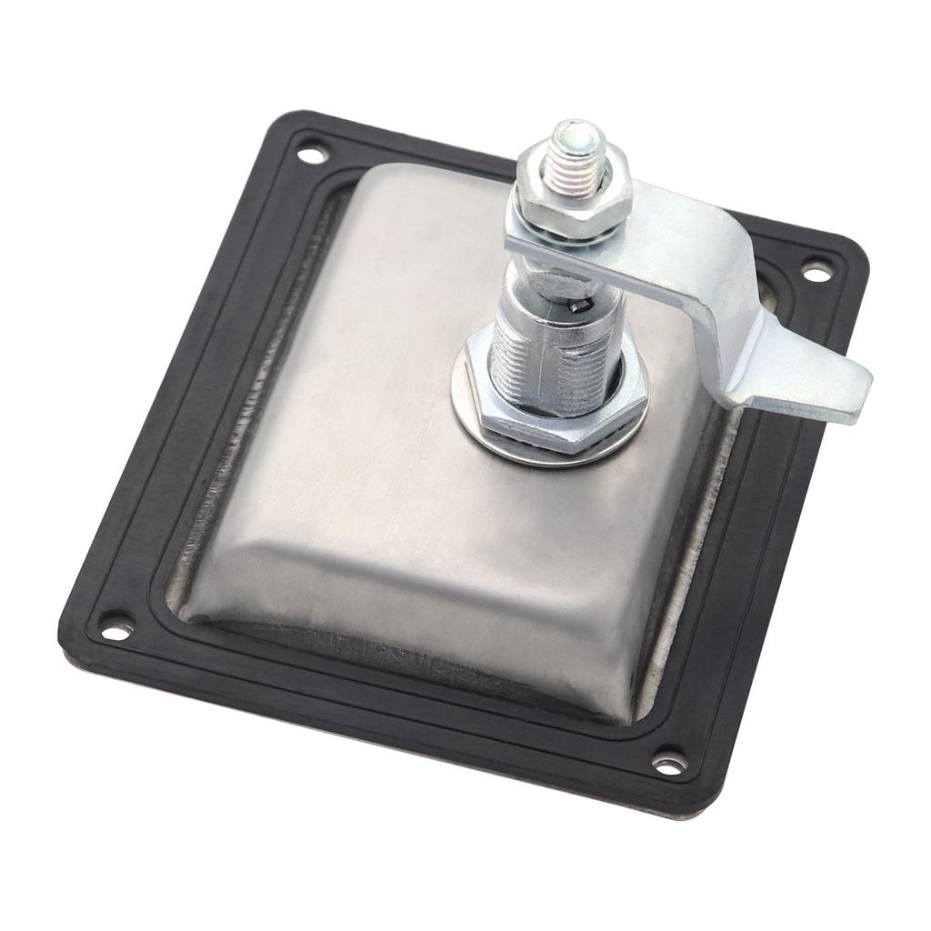 Multifunctional T Type Lock Latch with Foldable Handle for Boats Campers Truck Panel Trailer Secure Cabinet Door Locking