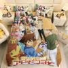 Anime Digital-monsters Bedding Set Digimon Duvet Cover and Pillowcases Unfilled Single Double Bed Adult Boy Girl Gift
