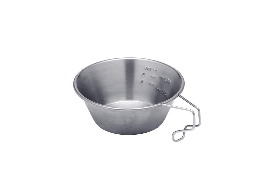 Snow Peak Titanium Sierra Cup Titanium Measuring Cup with Graduated Measuring for and Camping E-104, Cup, Lightweight, Cooking, Outdoors,