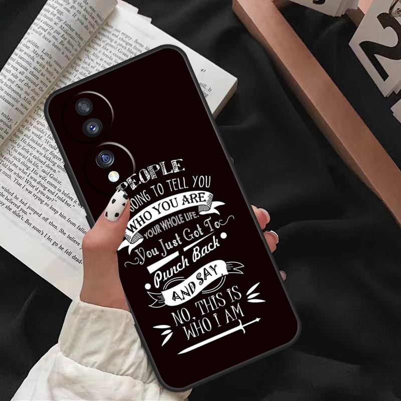 

Однажды Эмма Свон Цитата Для Honor Magic 5 6 7 8 Pro Чехол Для Honor 200 400 70 90 Lite X8c X8b X9a X9b X9c X9d Win RT For Honor 50