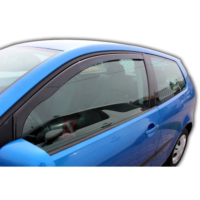 J&;J AUTOMOTIVE | Heko Air Deflectors Wind Deflectors For Volkswagen Polo 4 9N 3P. Berlina 2002-2009