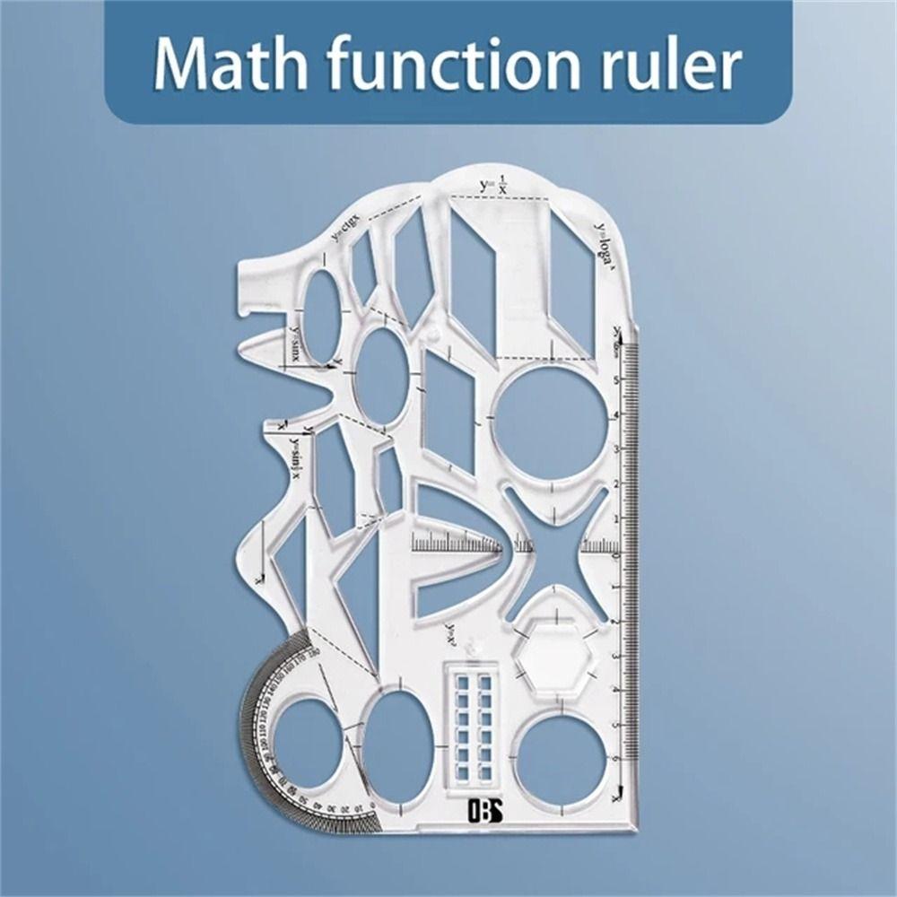 Kreslicí pravítka Geometrické pravítko Matematická kreslicí šablona Matematické pravítko Pro studenty