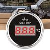 Universal Digital Oil Temperature Gauge 52mm 50?150 celsius  WRed Backlight 12V24V for Car Boat Yacht