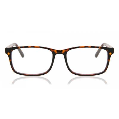 Full Rim Square Dark Tortoise Smartbuy Collection Sandy Blue Light Block Cp150a Fashion Unisex Eyeglasses