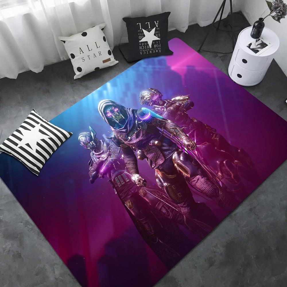 Gaming Destiny 2 Room Mats Cheaper Anti-slip Modern Living Room Balcony Printed Welcome Rug