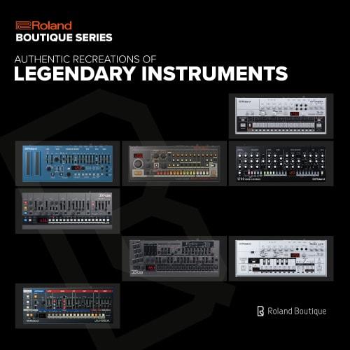 Roland JX-08 Synthesizer: Authentically Reproduces the Sound of the JX-8P, Battery-Powered, and Equipped with a Portable Speaker