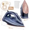 3000W Berdsen Bd-330 Steam Iron, Ceramic Coating, Vertical Operation
