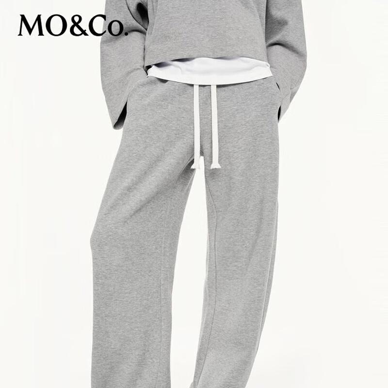 MO&Co. Women's Lightweight Warm High-Waist Casual Pants