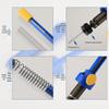 Large Long Manual Detinning Pump Soldering Iron Gun - Blue Strong Tool for Detinning 017