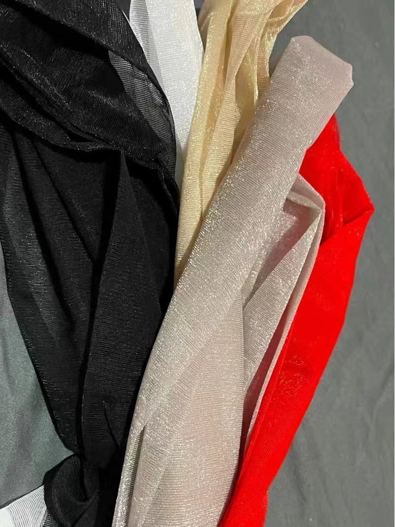 

Весенне-летние сексуальные черные переливающиеся серебристой нитью чулки выше бедра - Зрелый стройнящий стиль выше колена One Size чёрный