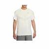 Nike Men's White Breathable Quick-Dry Short-Sleeve T-Shirt