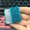 Magnetic Edc Push Card Fidget Mechanical Slider Pushing Plate Coin Metal Stress Easing Toy Antistresse Adults For Kids Adults Children's Birthday Gift