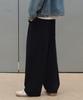 AGOD Carpenter Daimaru Sweat Wide Pants [Black]