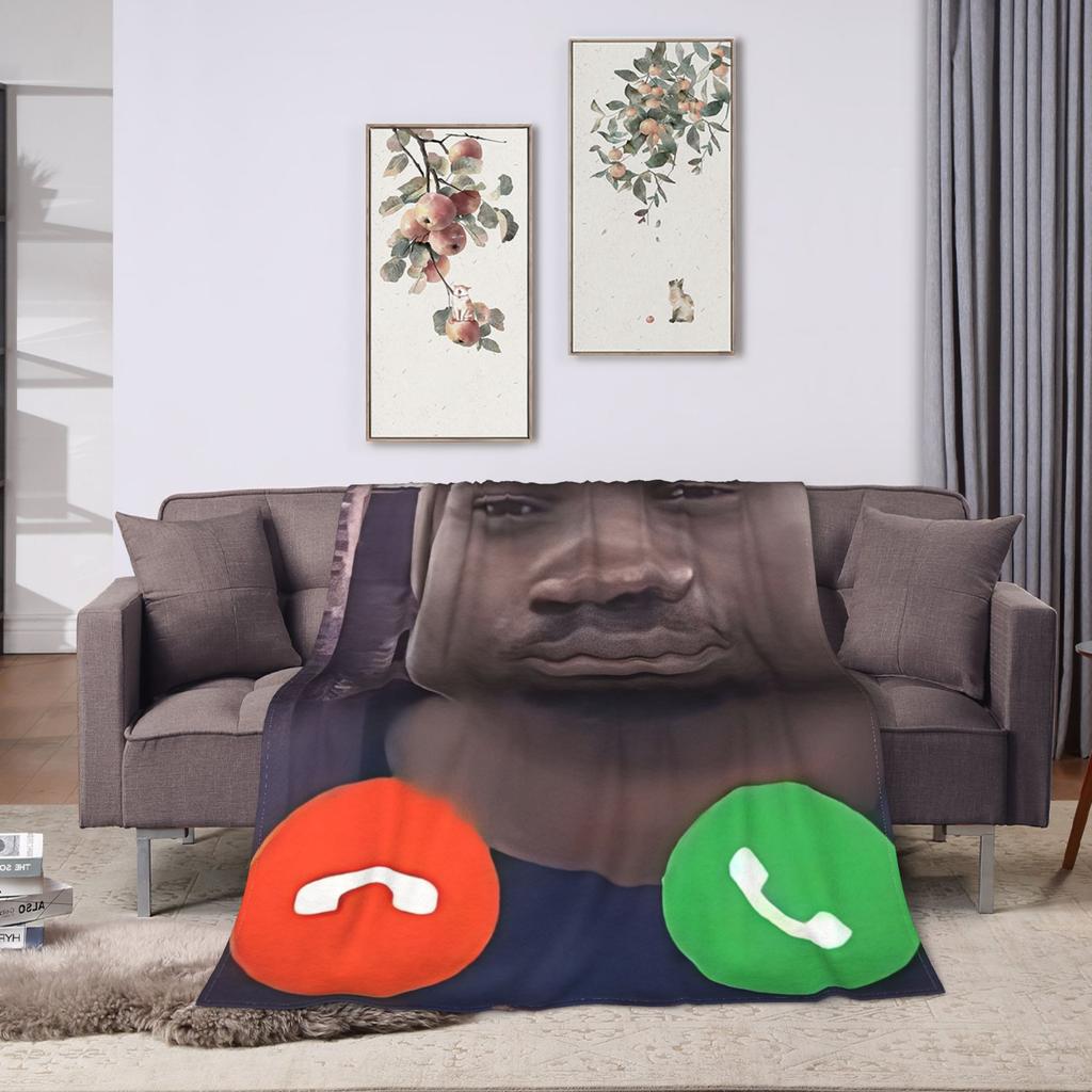 John Pork Is Calling Blankets Quality Warm Soft Throw Blanket Winter Travel Office Home Decor Street Trend Bedspread