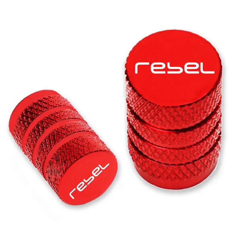 For Honda Rebel 300 Rebel 500 CMX Rebel300 Rebel500 Rebel1100 Motorcycle Tire Valve Air Port Stem Cap Cover Plug CNC Aluminum BF7