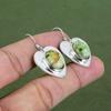 Australian Chrome Chalcedony Earring 925 Sterling Silver Earring Natural Gemstone Jewelry Handmade Earrings Gifts For Mother Antique Jewelry