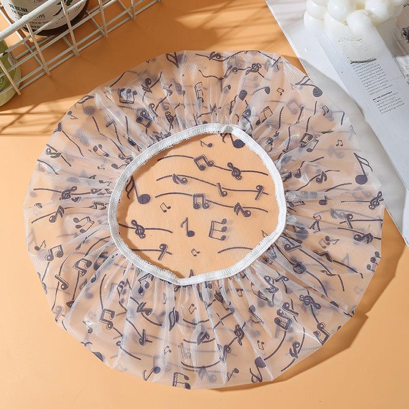 Waterproof Shower Cap PE Material Elastic Lightweight Breathable Shower Cap Environmentally Friendly Odor-free Shower Cap