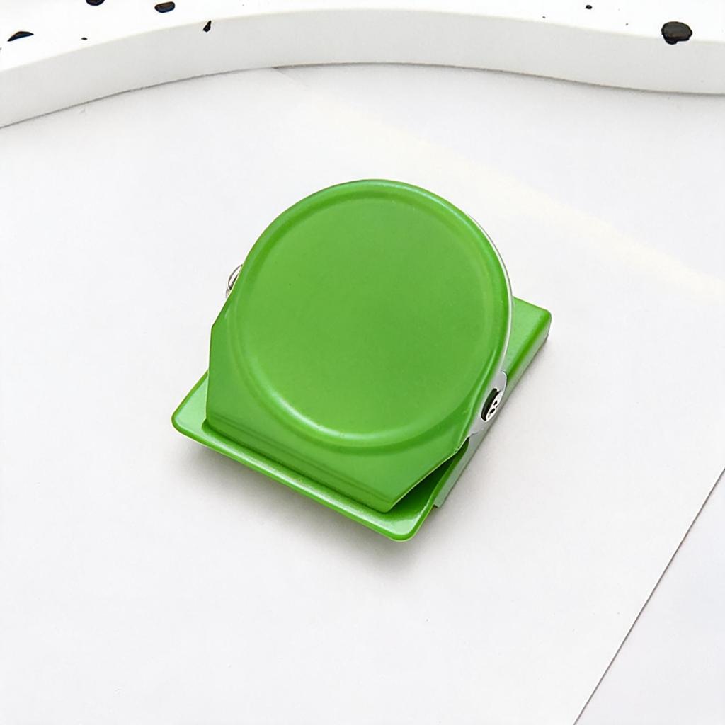 Round Magnetic Refrigerator Clip Office Colorful Mini Clips Document Photo Decoration Organizer Kitchen Multi-Functional Clips