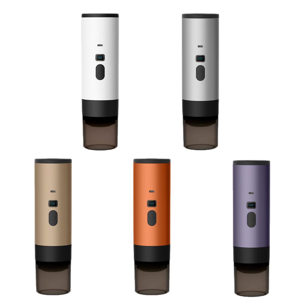 Tragbare Kapselkaffeemaschine: Automatische kabellose Heizung für den Innen-/Außenbereich