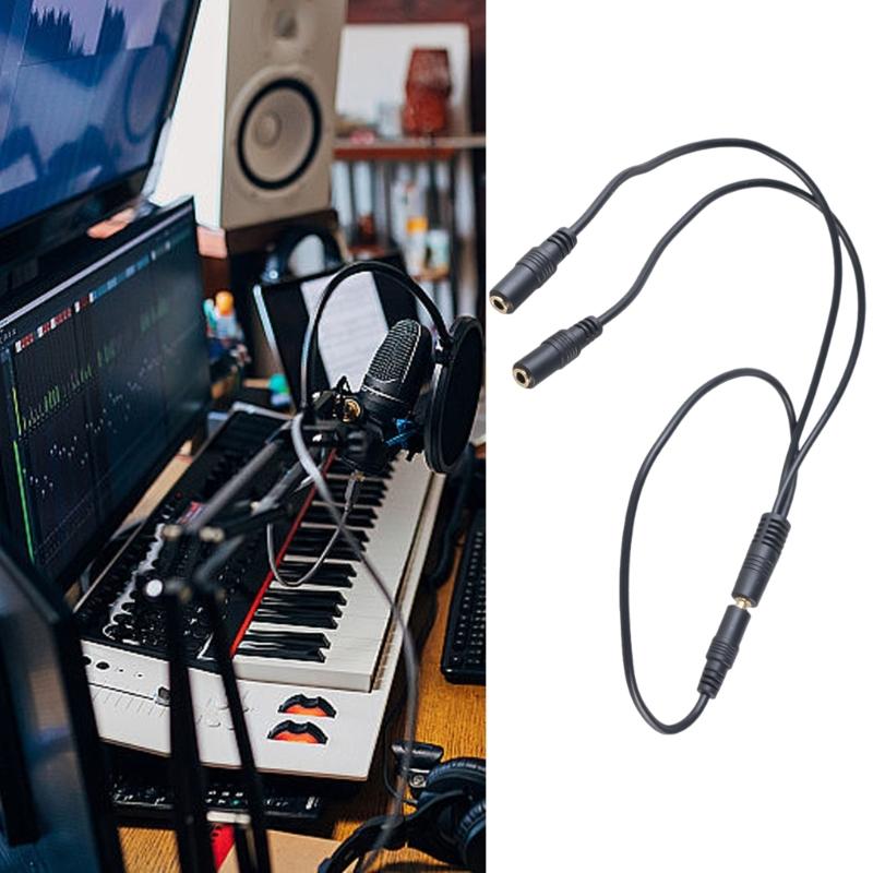 1 in 3/4/5/6 Out 3.5mm AUX Cord Male to Female Stereo AUX Converters Wire Splitter Cable 4-Section for Headphones