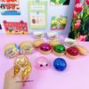 Mini Ravioli Squishy con Set Giocattoli da Spremere a Vapore Giocattolo Sensoriale Fidget per Adulti Giocattoli Antistress Colore Casuale