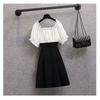 Summer new sweet and salty super fairy little black skirt fashion design Hepburn dress