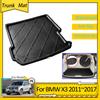 Car Trunk Mats for BMW X3 F25 2011~2017 2012 2016 Accsesories Rear Luggage Boot Cover Cargo FLoor Waterproof Carpet EVA Material