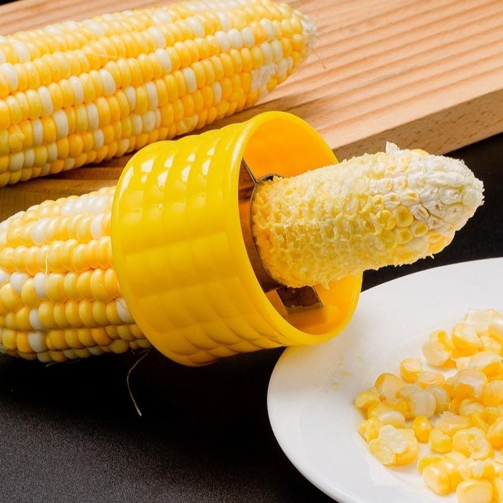 Manual Corn Planer Stainless Steel Corn Stripper Lightweight Corn Thresher  Kitchen Accessories