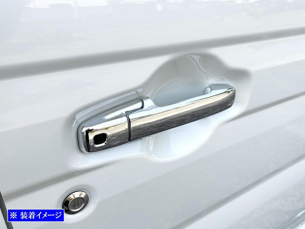 BRIGHTZ Chrome Door Handle Cover Knob for Spacia Custom MK54S/MK94S [SPA-NOBU-FS-A1B3] MK54/MK94/MK 54/94
