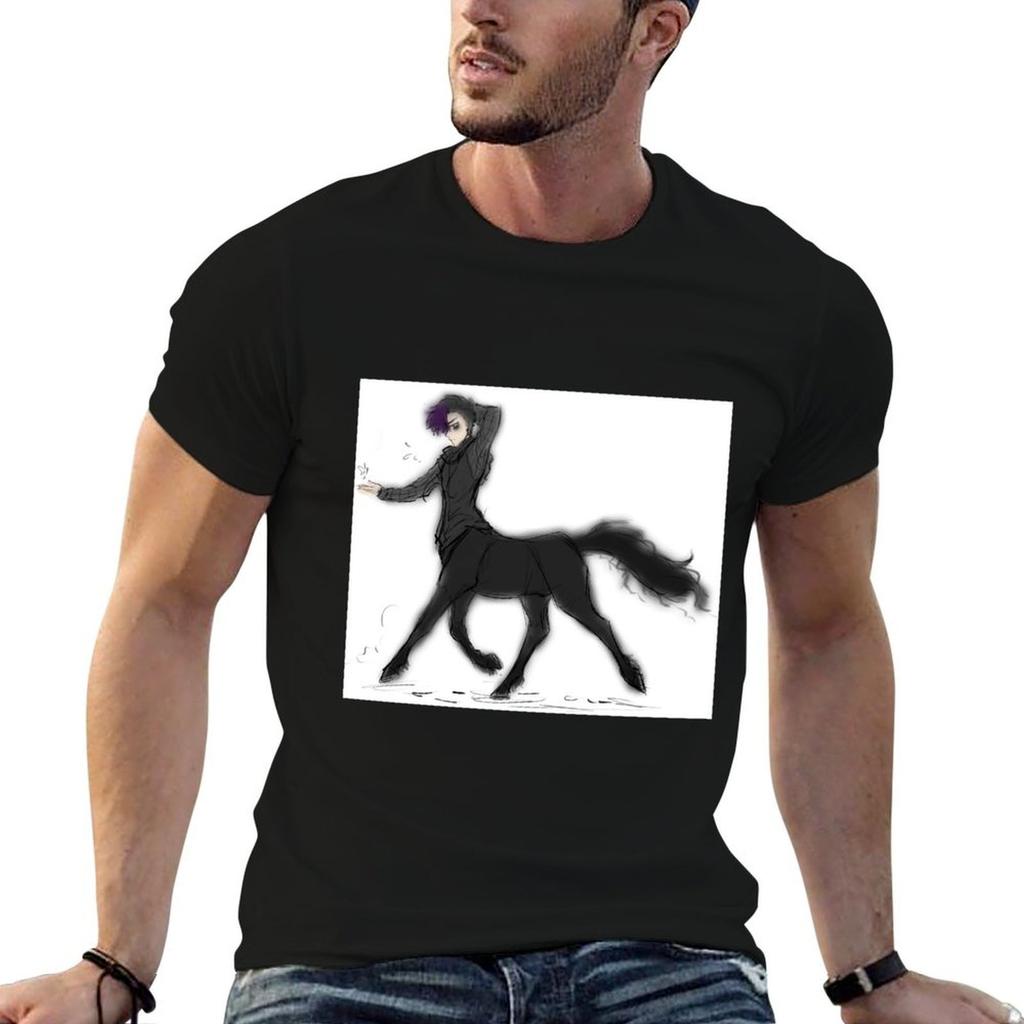 Centaur Virgil Tshirt Basketball Graphic Tees Clothes Unisexs Cotton T Shirts