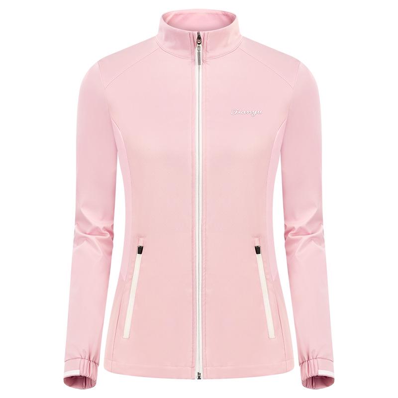 

Новая женская куртка для гольфа - осень/зима, ветрозащитная, водонепроницаемая, облегающая, теплая, стиль для отдыха и спорта