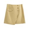 Women's Irregular High-Waist A-Line Mini Skirt