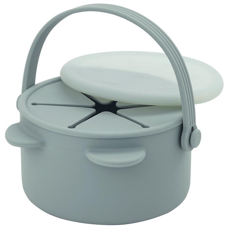 

Портативный контейнер для малышей, чашка для кормления, чашка для закусок для новорожденных, чашка для хранения закусок с крышкой, коробка для закусок для малышей