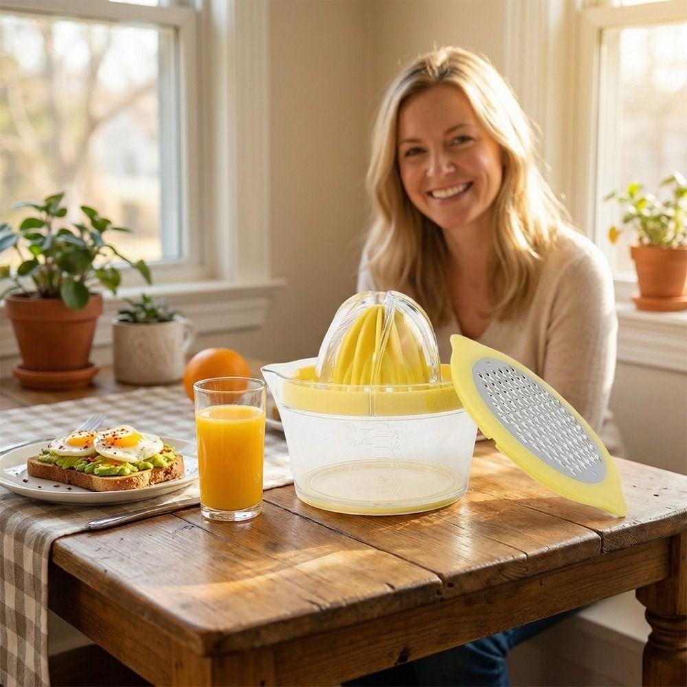 Efficient Hand Press Juicer Plastic Fruit Juicer Vegetable Juicer Mini Juicer  Juice Making