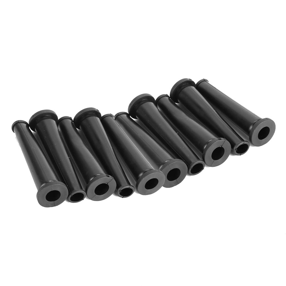 5/10Pcs 9mm Black Rubber Wire Protector Cable Sleeve Boot For Angle Grinder Electic Drill Wire Boot Protection Cable Sleeve
