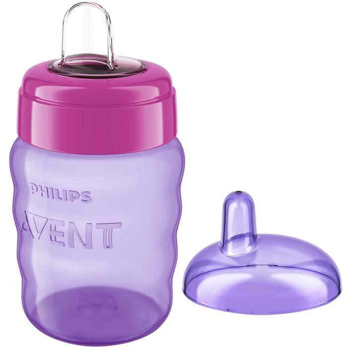 Philips AVENT SCF553-03, 12 Mois, Violet, Rouge, Silicone, Chine, 260 Ml, 50 G