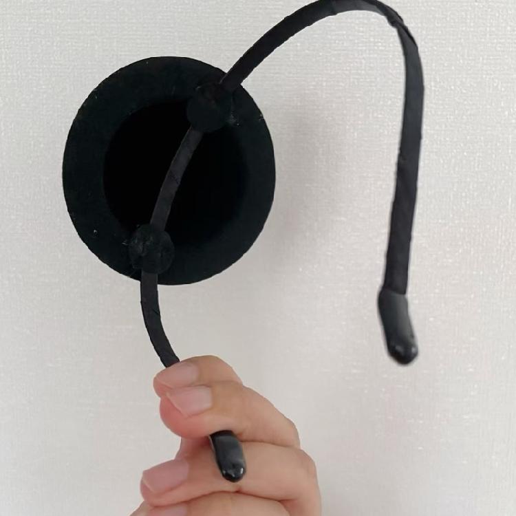 2Pcs Small Top Hat Hairband Party Essential Headpiece Quick Clip On Comfortable Headwear For Adult Children Formal Event