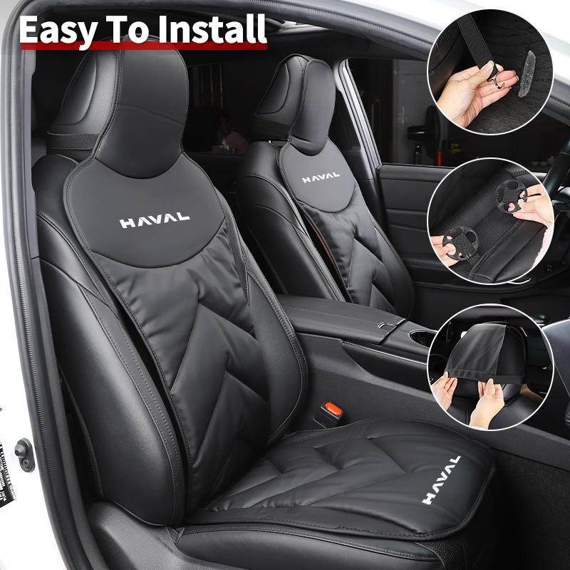 Car Front Rear Seat Cover Cotton Leather Cushion Backrest Protective Mat For Great Wall Haval F7 H6 H2 H3 H5 H7 2026 H8 H9 2025