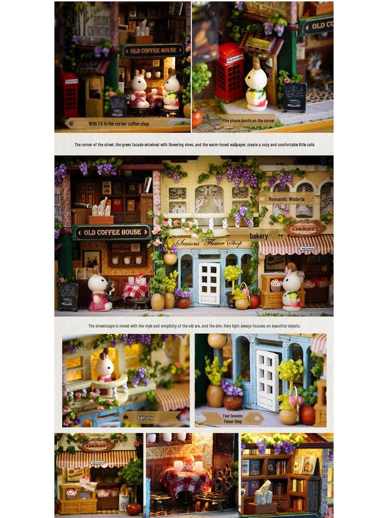 DIY Hut, One-Piece Delivery, Wisdom House, Box Theater, World Travel Series, Kitten Diary, Provence