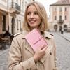2 Folds Women's Wallet Multi-Cards Slot Small Card Bag Gift Mini Coin Pocket  Student
