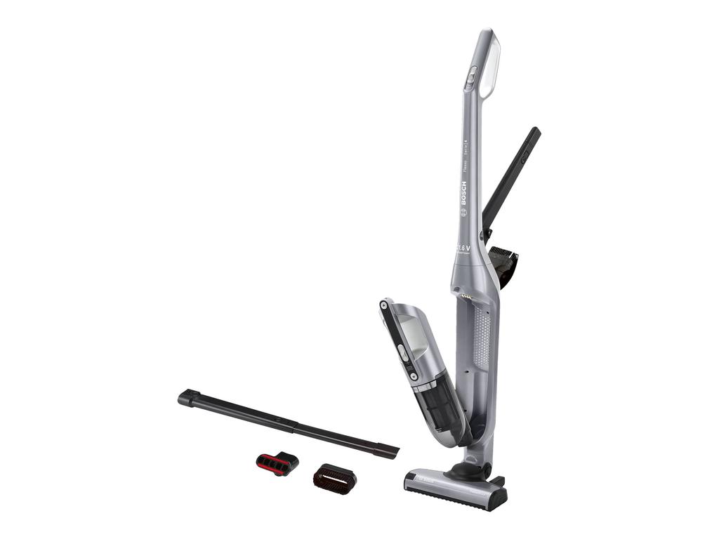 Bosch Vacuum Cleaner | BCH3P210 Series 4 | Cordless Operating | Handstick | 21.6 May | Operating Time (max) 50 Min | Silver | Warrants 24 Month(s)