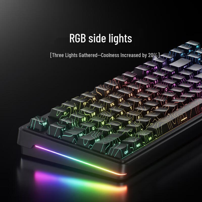 AUSDOM H87 Tri-Mode Mechanical Keyboard