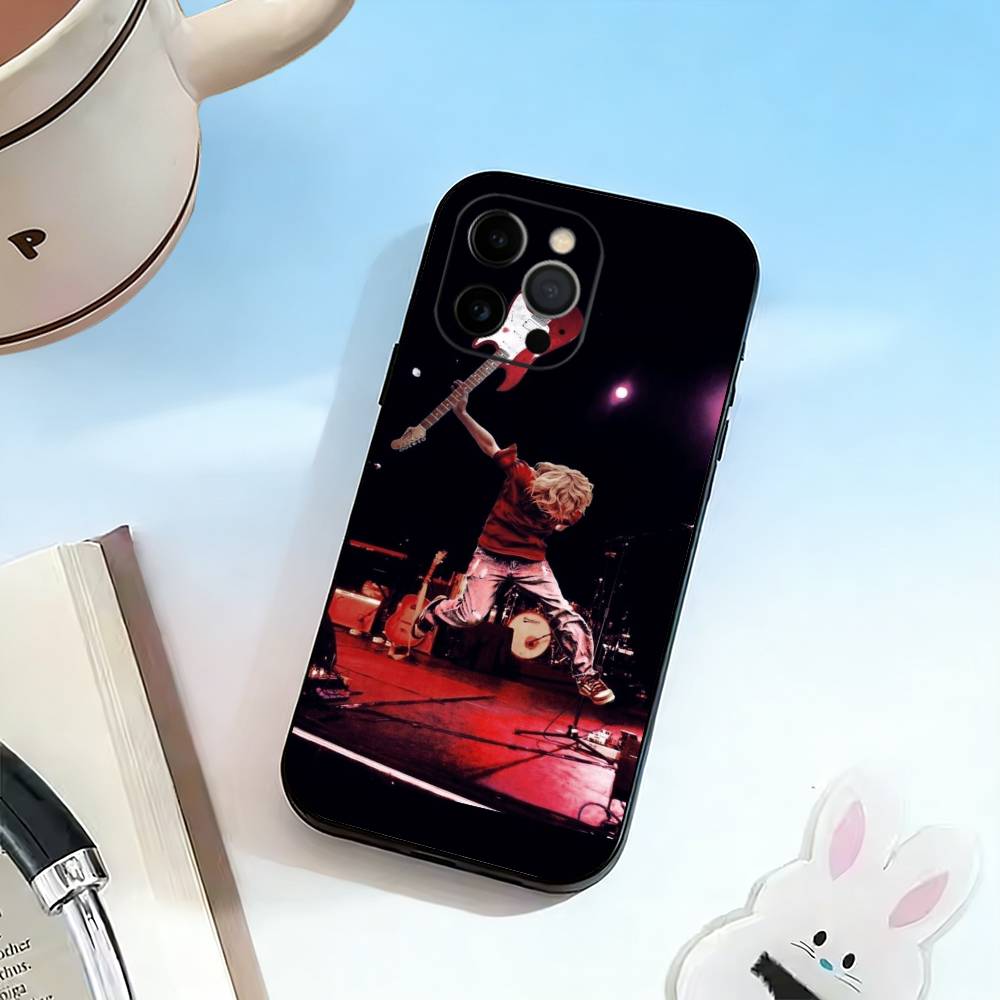 N-Nirvana  Phone Case Silicone Soft For IPhone 17 16 15 14 13 12 11 X XR Plus Pro Max Plus iPhone13PRO