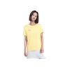 Li Ning Plain Logo Round Neck Pullover Short Sleeve T-Shirt Unisex T-Shirts Chrome-Yellow ATSS600-4
